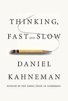 Cover of the book “Thinking Fast And Slow”